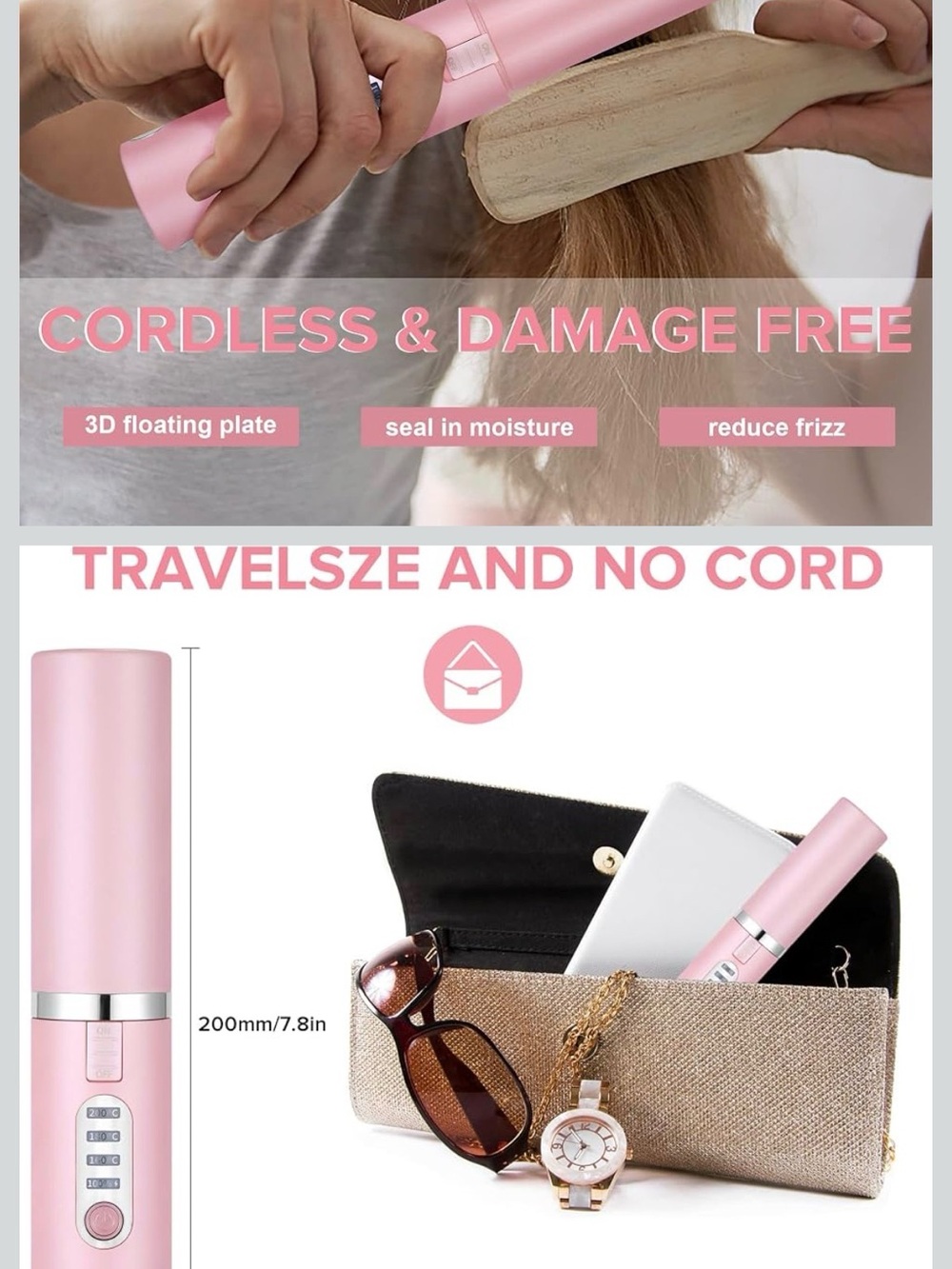 Hair Straightener- Cordless and Rechargeable - Picture 5 of 5